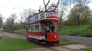 Heaton Park Tramway, Manchester - a ride on Stockport 5 tramcar - Lakeside to Middleton Road