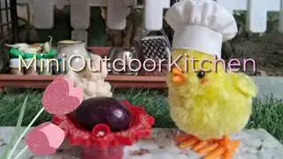  Miniature Pakoda Making | Real Cooking in a Tiny Kitchen 🍽️ #youtube #youtubeshorts #minivlog 