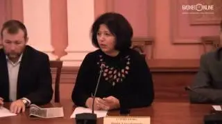 Круглый стол с участие председателя КЗИО и предпринимателей