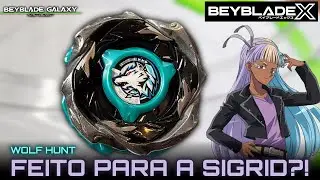 WOLF HUNT F 4-60T o combo da SIGRID! [Beyblade X ベイブレードX]