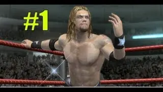 WWE Smackdown vs Raw 2010 EDGE PART 1 ROAD TO WRESTLEMANIA