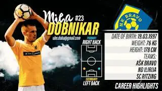 Miha Dobnikar - Scouting video - Highlights - Right Back