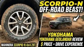Yokohama Geolander A/T 265/60 R18 Review For Scorpio-N 4x4 Z8T With Price And Driving Experience 