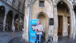 SMASH GUITAR - Wish You Were Here (Grand Place, Brussels)