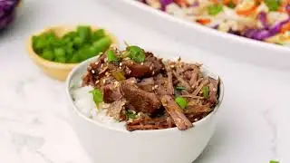 Korean Beef Freezer Meal - Easy Dinner - Slow Cooker Recipe - Crockpot - Instant Pot - Meal Prep