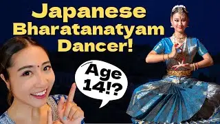 14 years old Japanese Bharatanatyam Dancer, Kaname ji se interview!  Mayo Japan