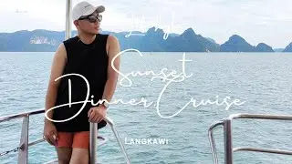 Experience Sunset Dinner Cruise with Tropical Charters Langkawi #tropicalcharterslangkawi