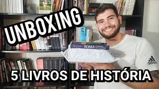 #unboxing 5 HISTORY BOOKS AND A CLASSIC ARRIVED #bookhaul #history #classicliterature #books