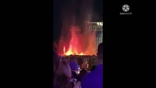 The Volcano show at the Mirage on The Las Vegas Strip