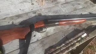 Old Stevens 5100 12 Gauge Double, 12 Bore, #deerhunting