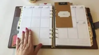 Current Setup of my Louis Vuitton GM Agenda