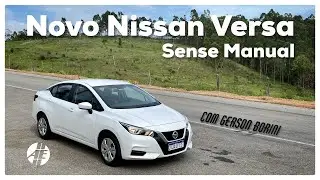 Novo Nissan Versa Sense Manual 2021 com Gerson Borini