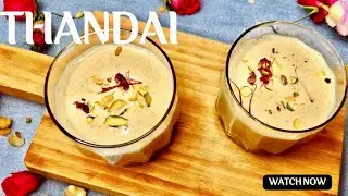 THANDAI Recipe | Healthy Drink | Holi Special Recipe | Easy & Tasty Thandai recipe in a original way