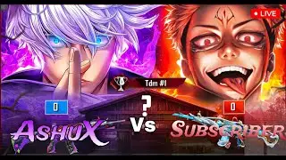 BGMI 1v1 TDM Custom Room 🔥 LIVE | UC Giveaway 💸 #BGMI #BGMILive #1v1TDM #CustomRoom #ashuxliveyt