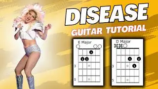 Disease Lady Gaga Guitar Tutorial