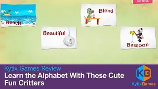 Learn the Alphabet With These Cute Fun Critters &ndash; Kytix Games