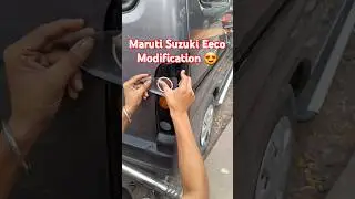 🚀 #shorts Maruti Suzuki Eeco Back light Sticker..😍 #eeco #modified #carmodification #carlover ❤️