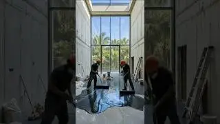 Glass-walled indoor atrium roomwhere light, space, and luxury connect seamlessly