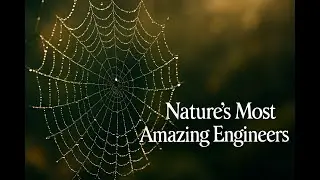 How Spiders Make Their Amazing Webs 🕷️ Nature's Engineers #SpiderWeb #NatureWonders