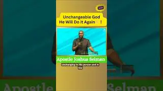 🔴Unchangeable God‼#shorts #trending #shortvideo #apostlejoshuaselman #viralvideo #short #viralshorts