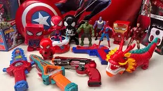 Spider Man toy series, popular Avengers hero toy set, Marvel popular toy immersive unboxing.