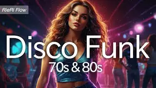 【70s & 80s Disco Funk】Neon Disco Ride 🌃 Funky Retro Mix for Focus, Work & Late Nights