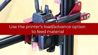 Load and Unload Material on the Bondtech DDX for Creality