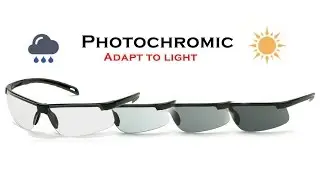 EVER-LITE Практически невесомые защитные очки с фотохромными линзами