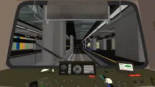 Metro De Caracas Linea 3 Simulador (OpenBVE) Plaza Venezuela - La Rinconada Timelapse 720p HD