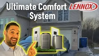 Lennox Ultimate Comfort System Tour - SL25XPV Heat Pump and SLP99V Gas Furnace