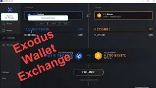 Exodus Wallet - Built-In Exchange Rates Vs Other Options