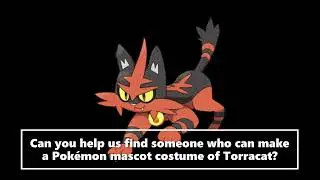 Pokemon Mascot Costume Ideas Torracat (Pokemon Sun and Moon)