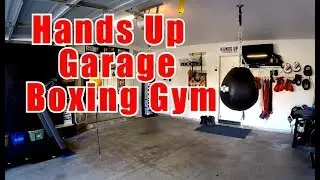 Garage boxing gym - Hands Up Boxing gym - Boxing training