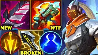 Wild Rift China Master Yi Jungle | NEW Bloodthirster &times; Magnetic Blaster MAX CRIT Build Runes