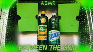 ASMR | Pine - Lemon Comet - HUGE Green Detail Sponges 🟢 BETWEEN THE GRID 🟢