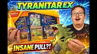#SV241 Tyranitar ex Premium Collection Box #pokemoncards  #gottacatchemall #tcgcollecting