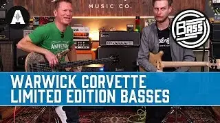 Warwick Corvette $$ Limited Edition Basses - Stunning & Californian-made!
