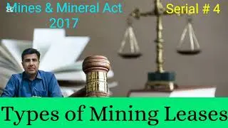 Types of Mineral Titles | Exploration license | Prospecting License | Mining license | Serial # 4