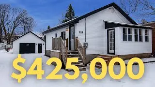 Sold! Tour this $425,000 home for sale in a quiet East side neighbourhood in Owen Sound, ON.