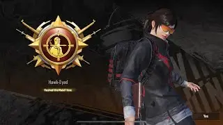 Received Hawk-Eyed medal #bgmi #gaming #gameplay