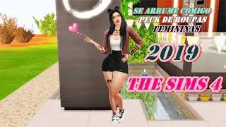THE SIMS 4 SE ARRUME COMIGO-SUPER PACK DE ROUPAS FEMININAS 2019