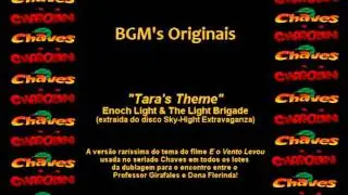 CHAVES & CHAPOLIN - Música da D. Florinda e do Professor Girafales - Tara's Theme (Completa)