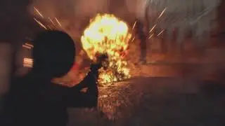 Resident Evil 4 Separate Ways DLC the bullhead from the cliffs Assisted Mode speedrun