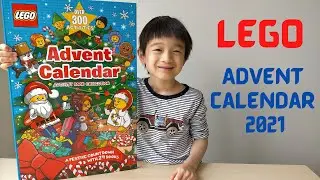 Opening Lego Advent Calendar 2021 - 24 Activity Books Collection - Count Down to Christmas
