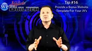WP Affiliate Builder   Affiliate Building Tip #16