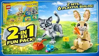 LEGO Instructions - Creator - 66810 - Animal Lover's Gift Set - Product Collection