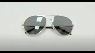 Mont Blanc Sunglasses Model-MB0068S Color- 002 Gold-Black/Green Lenses