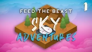 FTB Sky Adventures Modpack Ep. 1 Double Cobblestone Generator