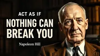 Act As If Nothing Can Break You | Master Your Mind and the World Follows | Napoleon Hill