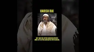 &ldquo;Sad Farewell: Harish Rai of &lsquo;KGF&rsquo; & &lsquo;Om&rsquo; Dies After Cancer Battle&rdquo;